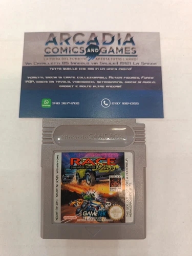 Race Days Game Boy GB Nintendo Solo Cartuccia Loose